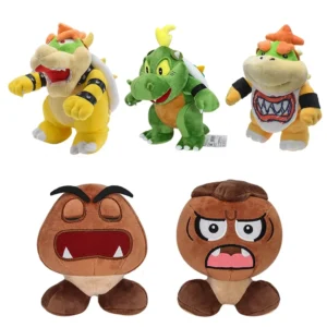 Super Mario Plush Set – Yoshi & Goomba